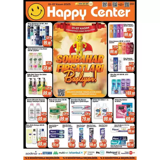 Happy Center kataloğu | Sizin için özel teklifler | 2025-11-01T00:00:00.000Z - 2025-11-07T00:00:00.000Z
