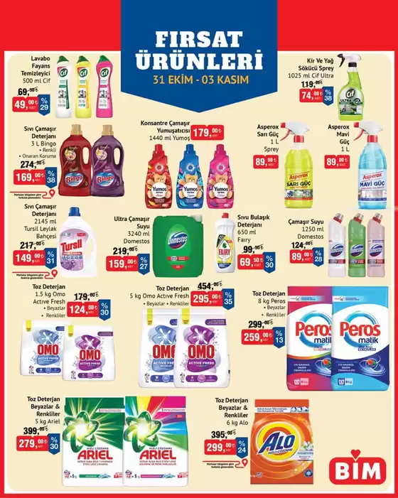 BİM kataloğu | 31 Ekim-03 Kasım. | 2025-10-31T00:00:00.000Z - 2025-11-03T00:00:00.000Z