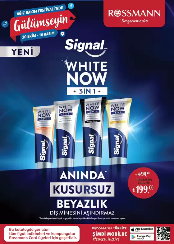 Rossmann kataloğu | İndirimler ve kampanyalar | 2025-10-30T00:00:00.000Z - 2025-11-16T00:00:00.000Z