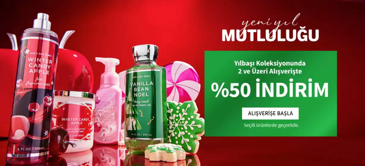 Bath & Body Works kataloğu | %50 Indirim | 2025-10-31T00:00:00.000Z - 2025-11-13T00:00:00.000Z