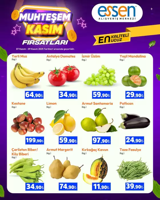 Essen AVM kataloğu | Tasarrufçular için en iyi teklifler | 2025-11-07T00:00:00.000Z - 2025-11-09T00:00:00.000Z