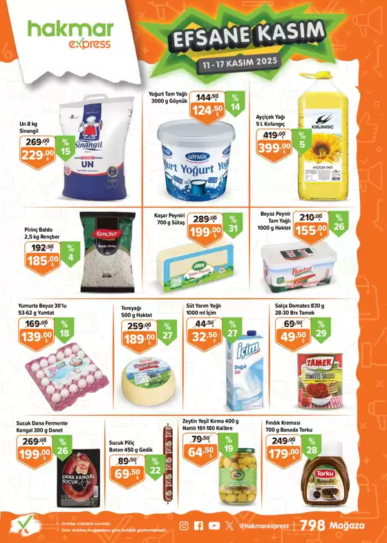 Hakmar Express kataloğu, Bandırma | 11-17 Kasım 2025 | 2025-11-11T00:00:00.000Z - 2025-11-17T00:00:00.000Z