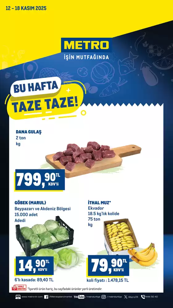 Metro kataloğu | Taze Ürünler | 2025-11-12T00:00:00.000Z - 2025-11-18T00:00:00.000Z