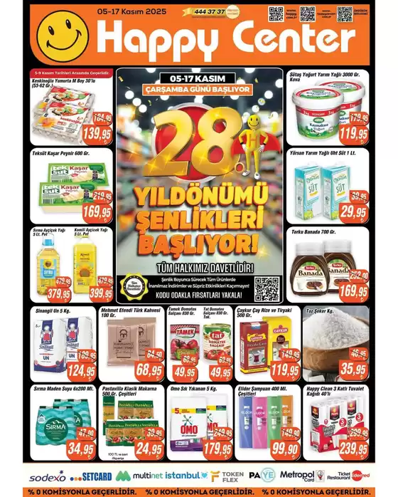Happy Center kataloğu, Samsun | En iyi fırsatlar ve indirimler | 2025-11-05T00:00:00.000Z - 2025-11-17T00:00:00.000Z