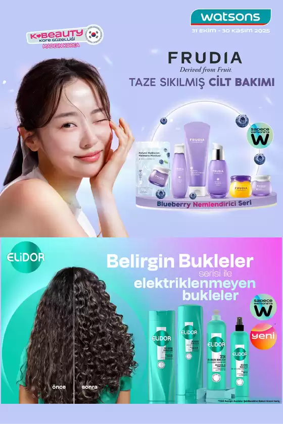 Watsons kataloğu | Sizin için özel teklifler | 2025-10-31T00:00:00.000Z - 2025-11-30T00:00:00.000Z