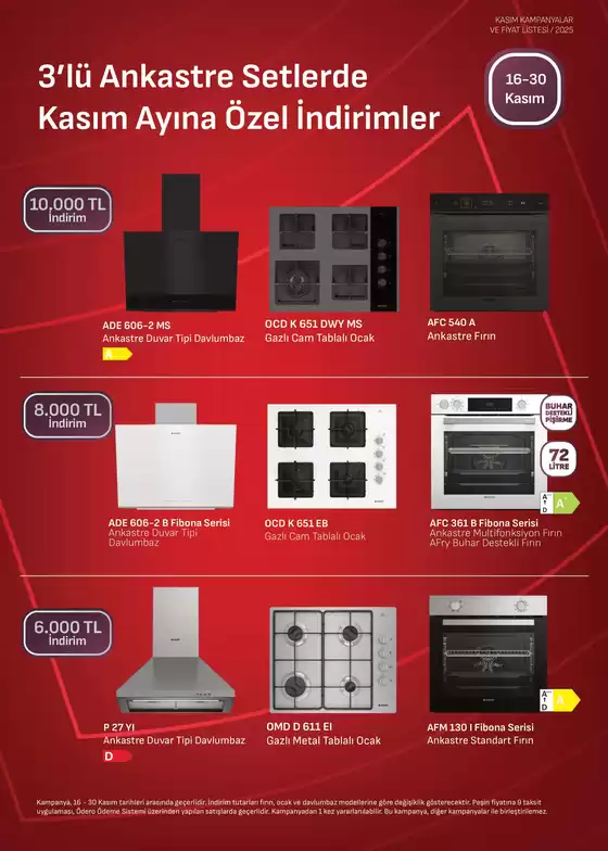 Arçelik kataloğu, Beyoğlu | Arcelik Ankastre Kataloğu | 2025-11-16T00:00:00.000Z - 2025-11-30T00:00:00.000Z