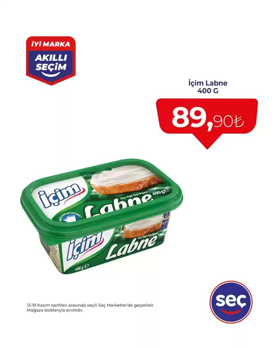 Seç Market kataloğu, Beyoğlu | En iyi fırsatlarımız | 2025-11-13T00:00:00.000Z - 2025-11-19T00:00:00.000Z