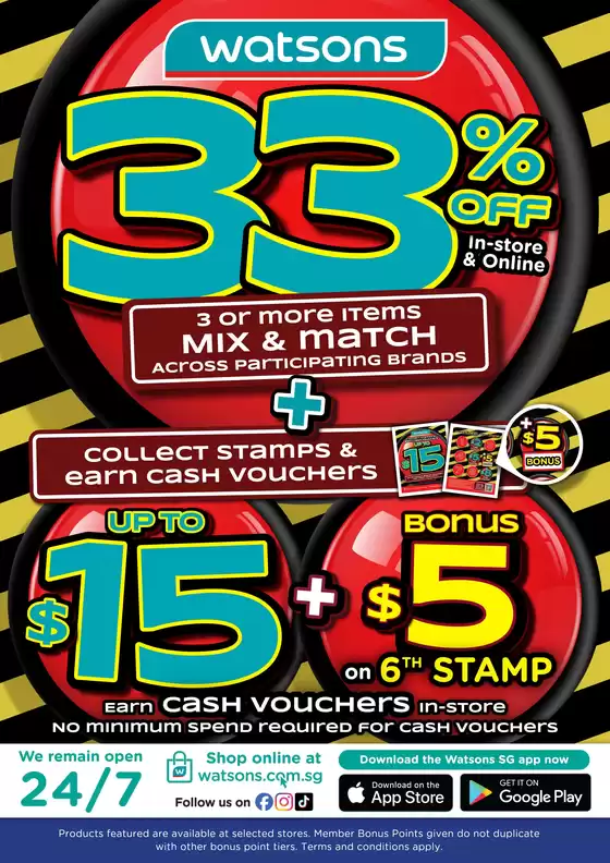 Watsons promotion