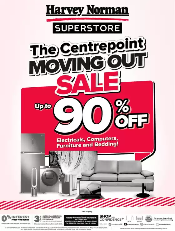Straits Times 26 July The Centrepoint Moving Out Sale