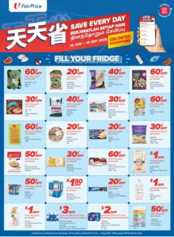 FairPrice catalogue | Save Every Day - Fill Your Fridge | 2025-07-31T00:00:00.000Z - 2025-08-06T00:00:00.000Z