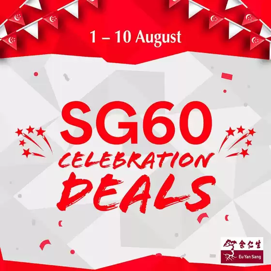 Eu Yan Sang catalogue in Singapore | Our best bargains | 2025-08-01T00:00:00.000Z - 2025-08-10T00:00:00.000Z