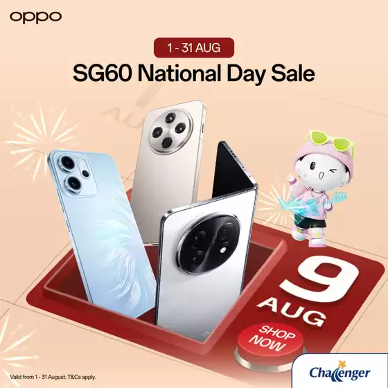Challenger catalogue in Singapore | Current deals and offers | 2025-08-01T00:00:00.000Z - 2025-08-31T00:00:00.000Z