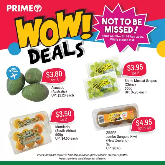 Prime Supermarket catalogue in Singapore | Top deals and discounts | 2025-08-18T00:00:00.000Z - 2025-08-18T00:00:00.000Z