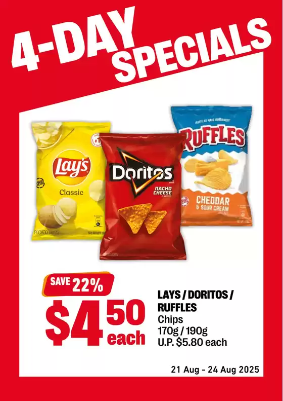 Offers for bargain hunters