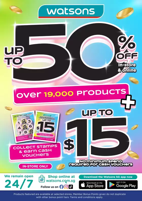 Watsons promotion