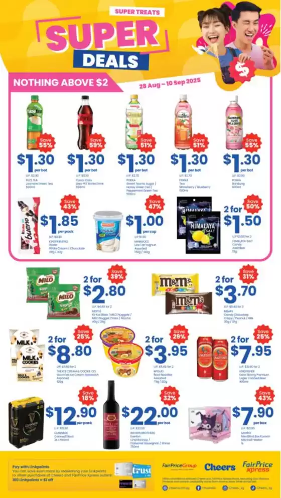 Cheers catalogue in Singapore | Super Treats | 2025-08-28T00:00:00.000Z - 2025-09-10T00:00:00.000Z