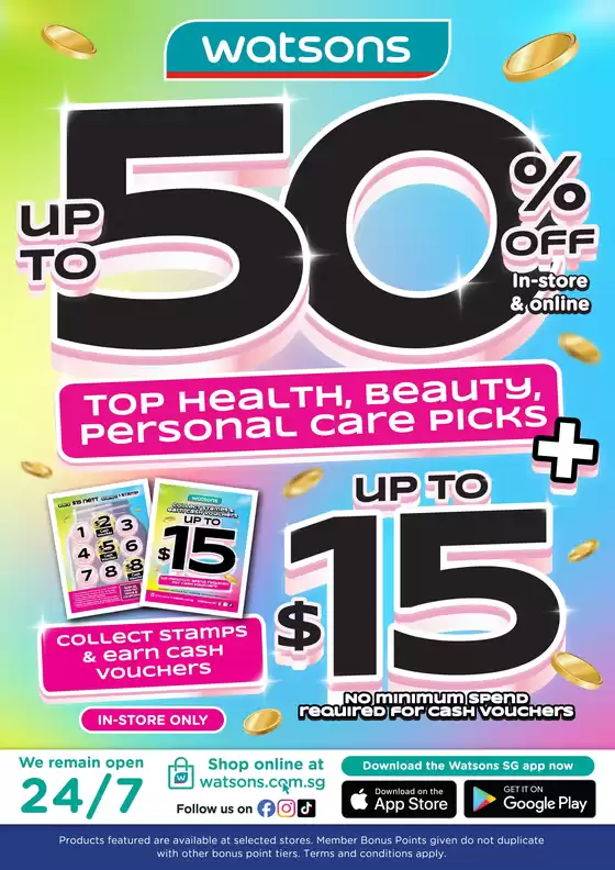 Watsons promotion
