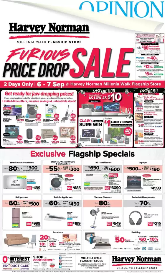 Harvey Norman promotion