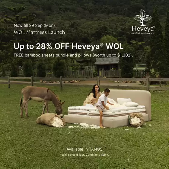 Exclusive bargains