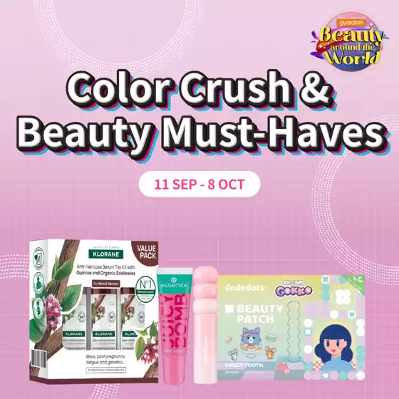 Guardian catalogue in Singapore | Attractive special offers for everyone | 2025-09-16T00:00:00.000Z - 2025-09-30T00:00:00.000Z