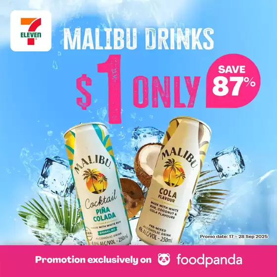 7 Eleven catalogue | Current deals and offers | 2025-09-18T00:00:00.000Z - 2025-10-02T00:00:00.000Z