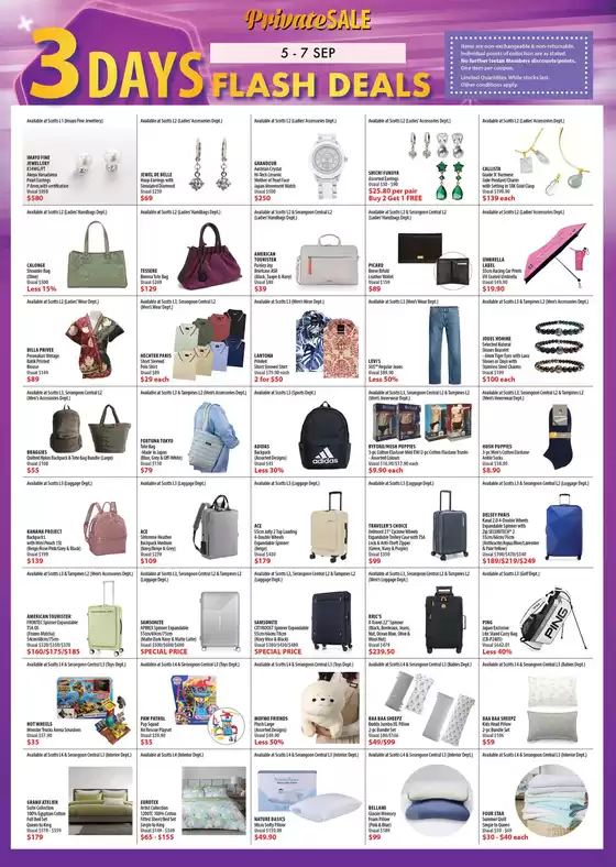 Great discounts on selected products