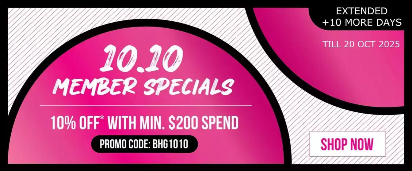 BHG promotion