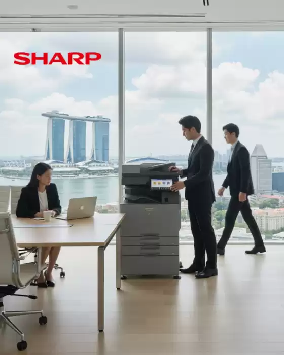 Sharp catalogue in Singapore | Exclusive deals and bargains | 2025-10-15T00:00:00.000Z - 2025-10-29T00:00:00.000Z