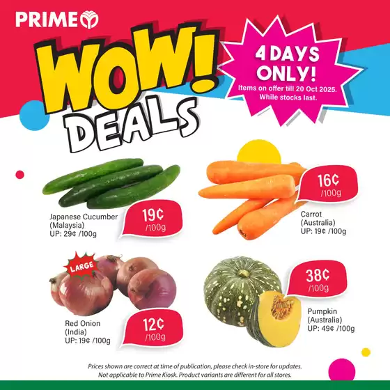 Prime Supermarket promotion