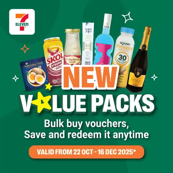 7 Eleven catalogue | Discounts and promotions | 2025-10-24T00:00:00.000Z - 2025-11-07T00:00:00.000Z