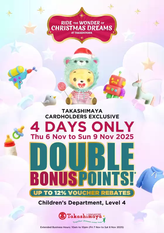 Takashimaya catalogue | 2025 Nov Dbp Childrens Catalogue  | 2025-11-03T00:00:00.000Z - 2025-11-09T00:00:00.000Z