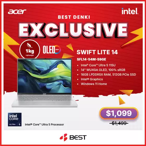 Best Denki catalogue in Singapore | Exclusive bargains | 2025-11-11T00:00:00.000Z - 2025-11-25T00:00:00.000Z