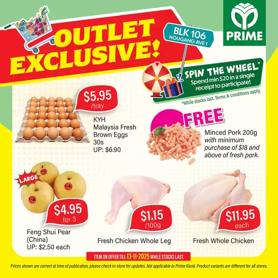 Prime Supermarket catalogue in Singapore | Current deals and offers | 2025-11-13T00:00:00.000Z - 2025-11-13T00:00:00.000Z