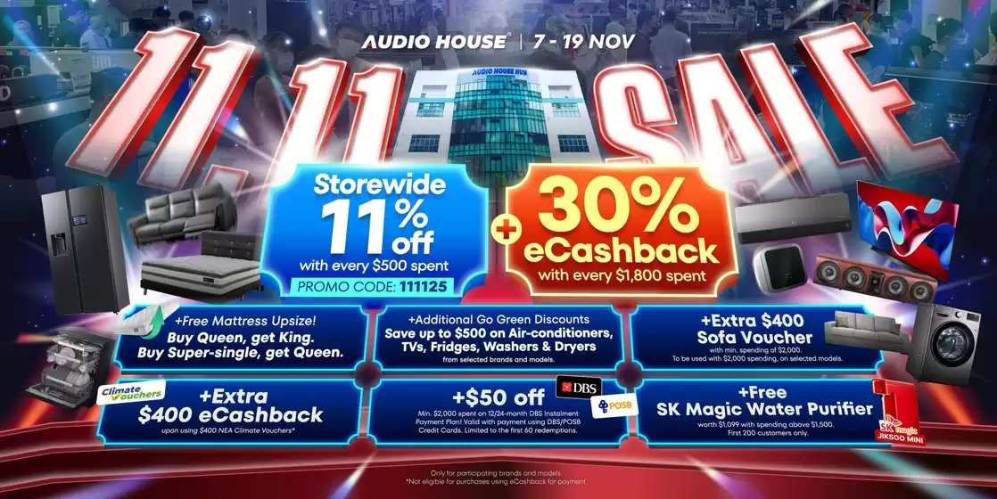 Audio House catalogue | Current special promotions | 2025-11-07T00:00:00.000Z - 2025-11-19T00:00:00.000Z
