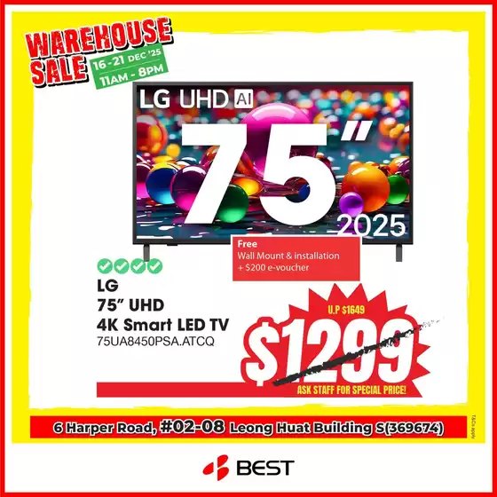 Best Denki catalogue in Singapore | New offers to discover | 2025-12-16T00:00:00.000Z - 2025-12-21T00:00:00.000Z