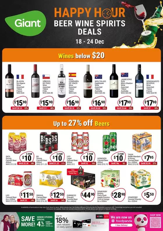 Giant catalogue in Bukit Merah | Beer, Wine & Spirits Deals | 2025-12-18T00:00:00.000Z - 2025-12-24T00:00:00.000Z