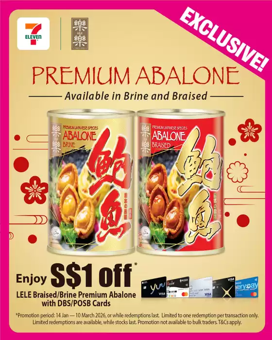 7 Eleven catalogue in Singapore | Attractive special offers for everyone | 2026-01-14T00:00:00.000Z - 2026-03-10T00:00:00.000Z