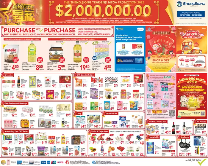 Sheng Siong catalogue | Mega Promotion | 2026-01-23T00:00:00.000Z - 2026-02-26T00:00:00.000Z