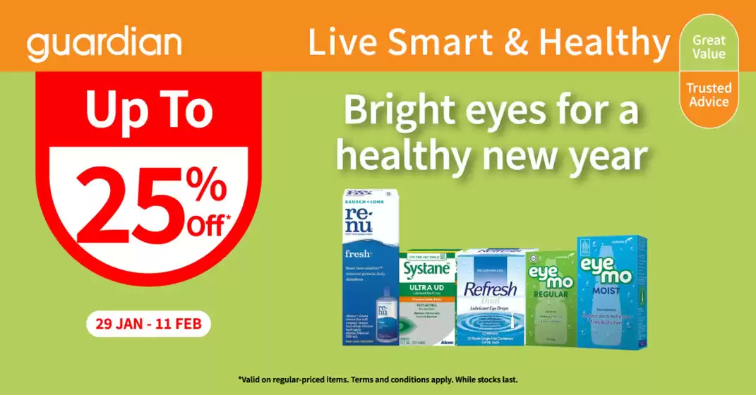 Guardian catalogue in Singapore | Save now with our deals | 2026-01-29T00:00:00.000Z - 2026-02-11T00:00:00.000Z