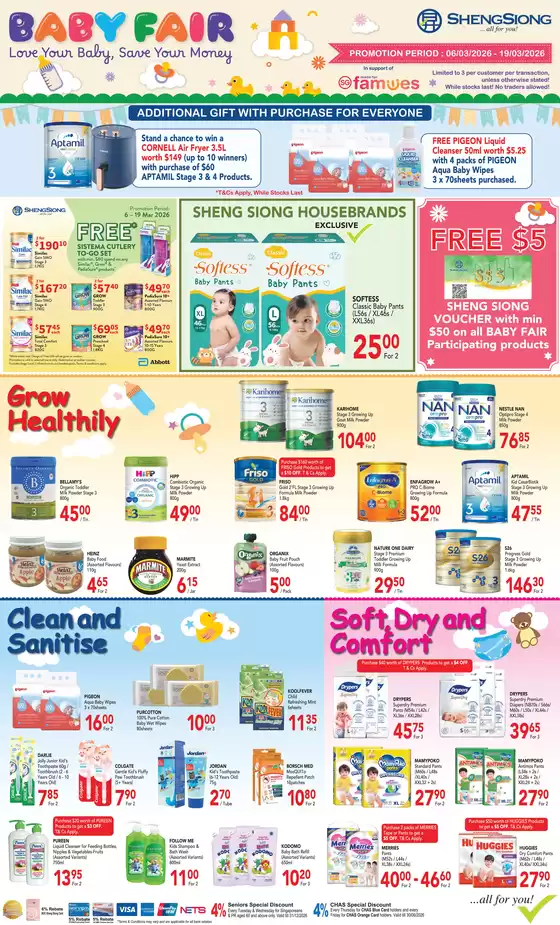 Sheng Siong catalogue | Baby Fair | 2026-03-06T00:00:00.000Z - 2026-03-19T00:00:00.000Z