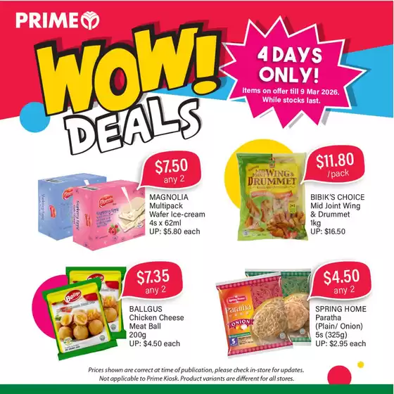 Prime Supermarket catalogue | Great offer for bargain hunters | 2026-03-06T00:00:00.000Z - 2026-03-09T00:00:00.000Z