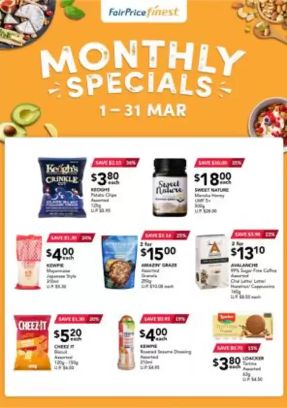 FairPrice Finest catalogue in Singapore | Finest Monthly Specials1 Mar - 31 Mar 2026 | 2026-03-01T00:00:00.000Z - 2026-03-31T00:00:00.000Z