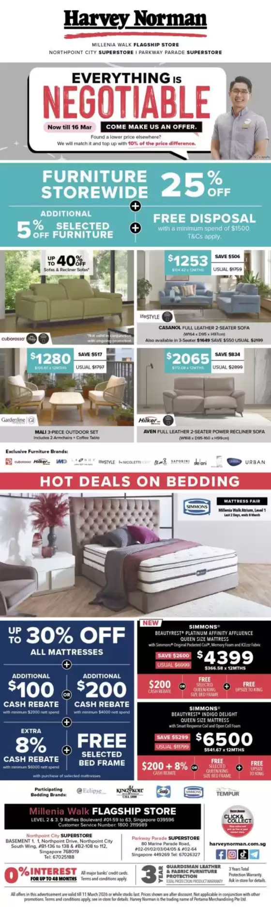 Harvey Norman catalogue in Singapore | Harvey Norman promotion | 2026-03-07T00:00:00.000Z - 2026-03-16T00:00:00.000Z