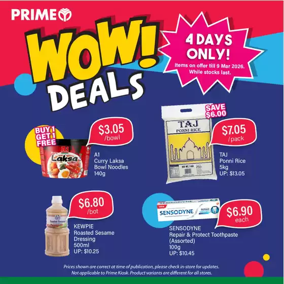 Prime Supermarket catalogue | Exclusive deals for our customers | 2026-03-09T00:00:00.000Z - 2026-03-09T00:00:00.000Z