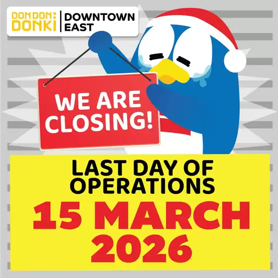 Don Don Donki catalogue in Bukit Merah | Exclusive deals and bargains | 2026-03-18T00:00:00.000Z - 2026-04-01T00:00:00.000Z