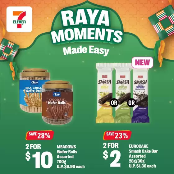 7 Eleven catalogue in Bukit Merah | Save now with our deals | 2026-03-18T00:00:00.000Z - 2026-04-01T00:00:00.000Z