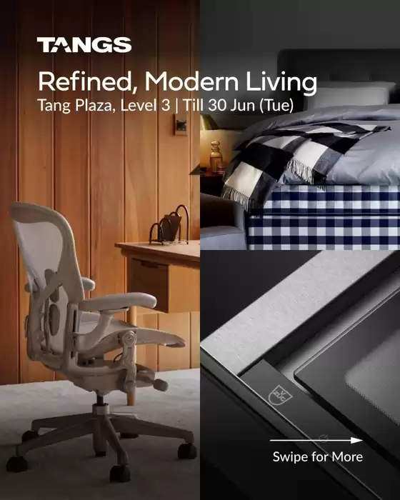 Tangs catalogue in Singapore | Great discounts on selected products | 2026-03-22T00:00:00.000Z - 2026-06-30T00:00:00.000Z