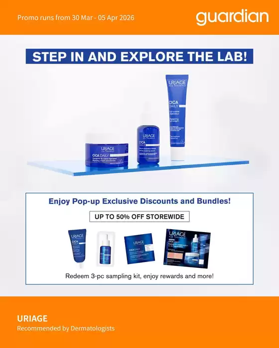 Guardian catalogue in Singapore | Great offer for all customers | 2026-03-30T00:00:00.000Z - 2026-04-05T00:00:00.000Z