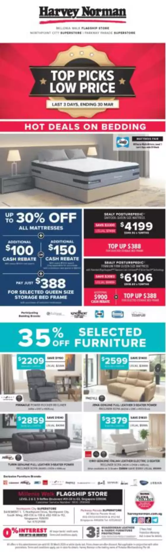 Harvey Norman catalogue | Top deals and discounts | 2026-03-28T00:00:00.000Z - 2026-03-30T00:00:00.000Z