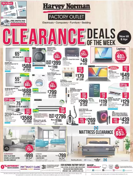 Harvey Norman catalogue | Discover attractive offers | 2026-04-03T00:00:00.000Z - 2026-04-08T00:00:00.000Z